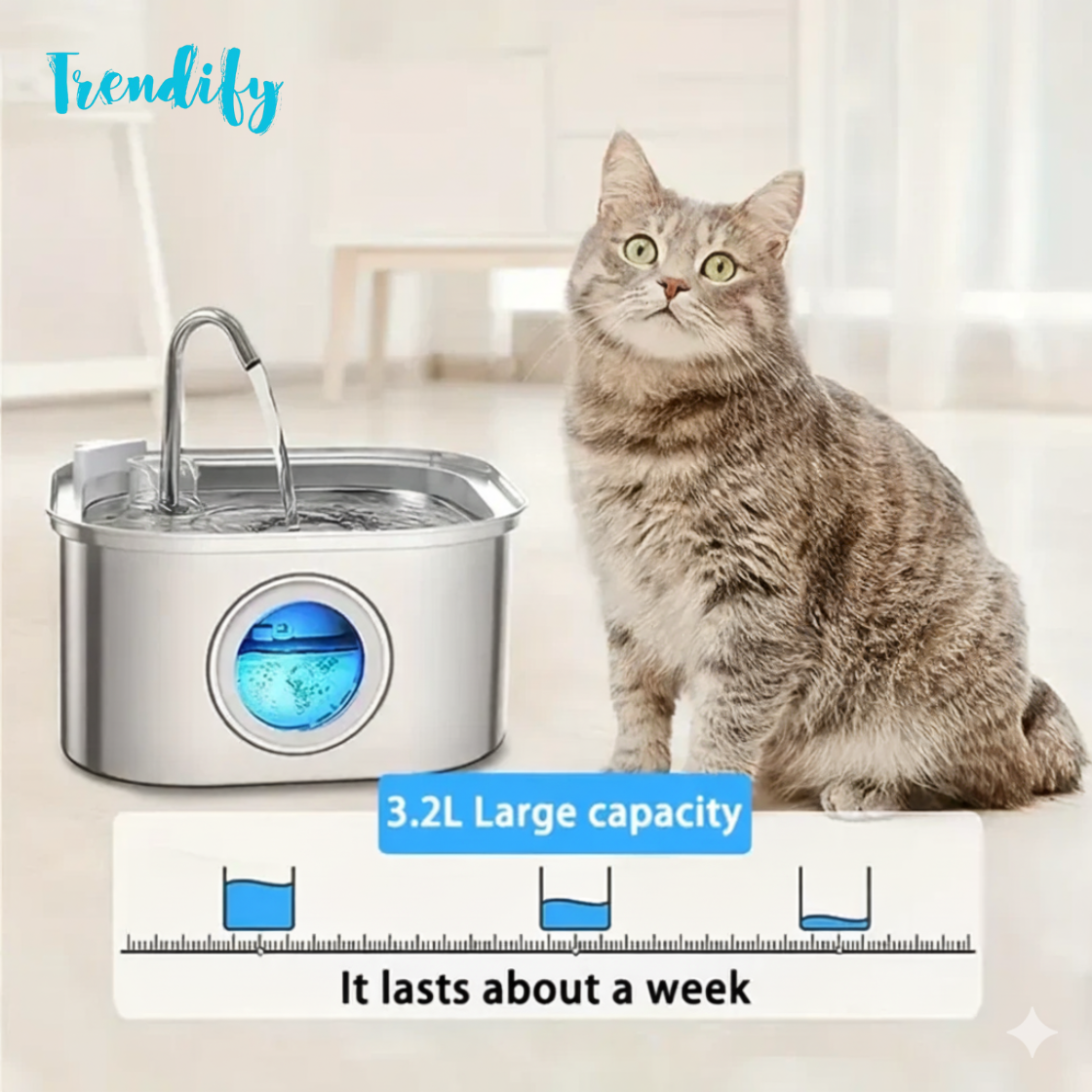 🔥Hot Sale 50% Off🔥 +🔥FREESHIPPING🔥 💥Give Your Cat Years More Healthy Life With Trendify™