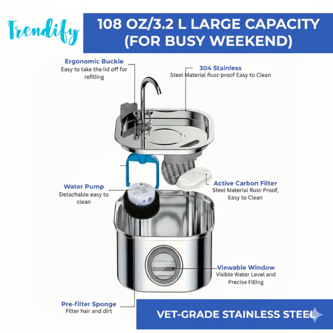 🔥Hot Sale 50% Off🔥 +🔥FREESHIPPING🔥 💥Give Your Cat Years More Healthy Life With Trendify™