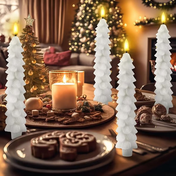 Funtery Flameless Taper Candles 🕯