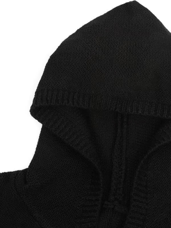 š„Last Day Promotion 60% OFF +š„FREESHIPPINGš„ Women's Plain Chunky Open Front Long Sleeve Hooded Knitting Cardigan