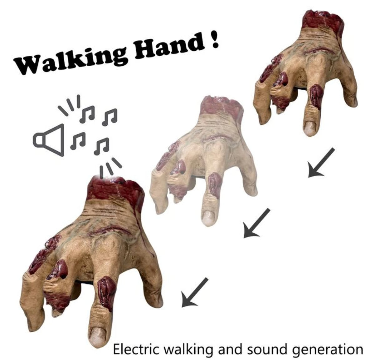 🎉Last Day Promotion 50% OFF + FREESHIPPING🔥 Thing Hand Props Scary Family Decorations Cosplay Hand