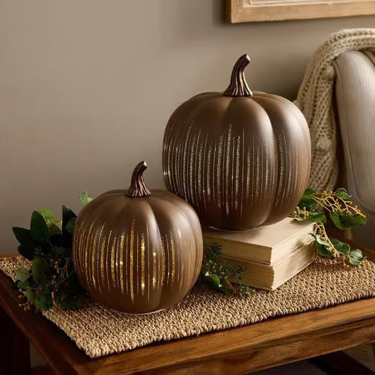 🔥2025 HOT SALE - 🎃✨ Illuminated Starry Night Pumpkins by Valerie✨