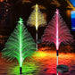 🎁🎄7 Color Changing Solar Christmas Trees Lights