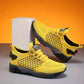 🔥Hot Sale - 60% OFF🔥Yellow High-Top Performance Athletic Sneakers - Breathable Mesh