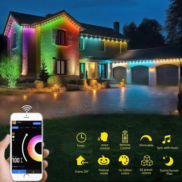 Smart Rainbow LED Outdoor Light - Smartlight 🎁