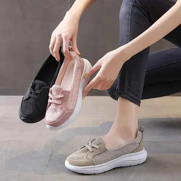 🔥Last Day Promotion 60% OFF +🔥FREESHIPPING🔥 – Orthopedic Women’s Breathable Slip On Arch Support Non-slip Shoes
