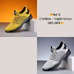 🔥Hot Sale - 60% OFF🔥Yellow High-Top Performance Athletic Sneakers - Breathable Mesh