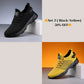 🔥Hot Sale - 60% OFF🔥Yellow High-Top Performance Athletic Sneakers - Breathable Mesh