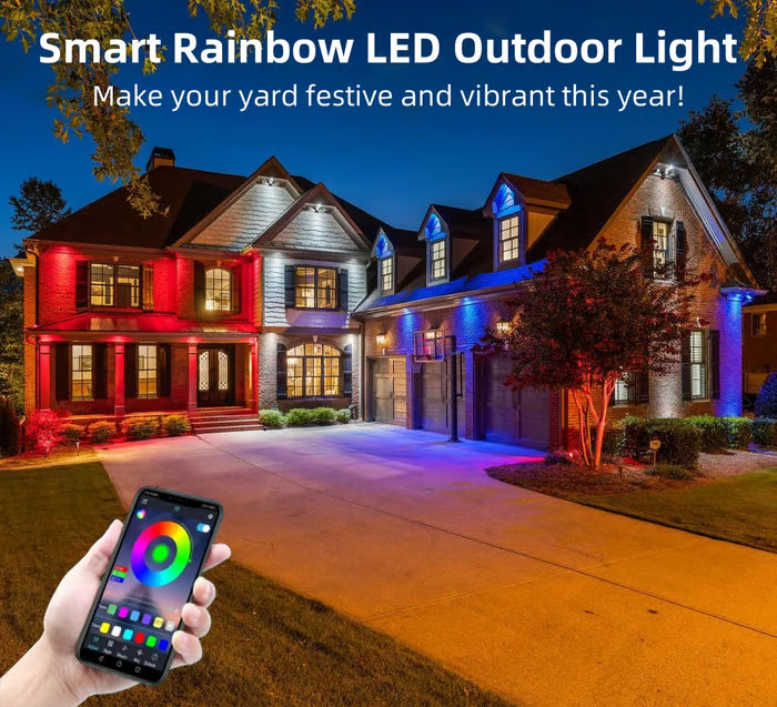 Smart Rainbow LED Outdoor Light - Smartlight 🎁