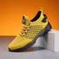 🔥Hot Sale - 60% OFF🔥Yellow High-Top Performance Athletic Sneakers - Breathable Mesh