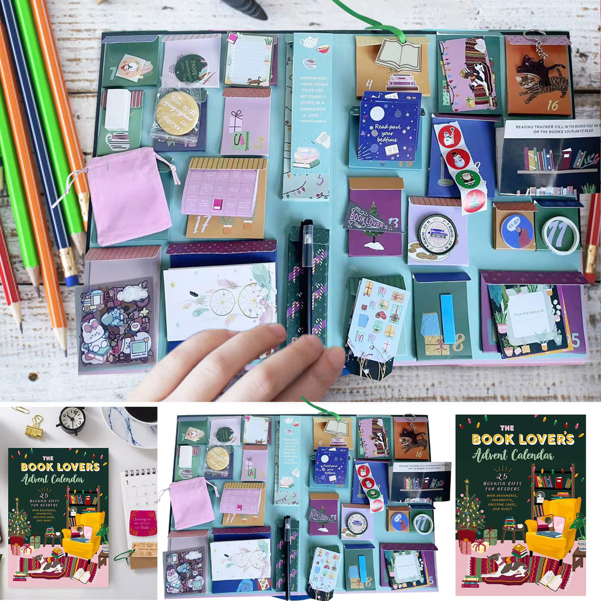 🔥Hot Sale 50% Off🔥 +🔥FREESHIPPING🔥  💥📅The Book Lover's Advent Calendar