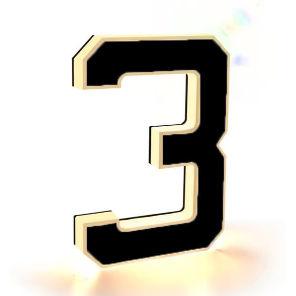 🔥Solar Lighted House Numbers for Outside