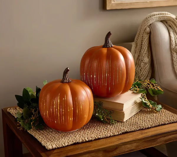 🔥2025 HOT SALE - 🎃✨ Illuminated Starry Night Pumpkins by Valerie✨