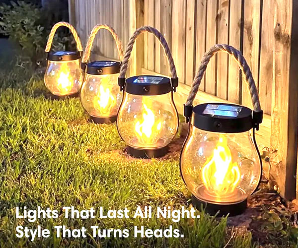 🎉Last Day Promotion 50% OFF 🔥 Solar Flame Lantern