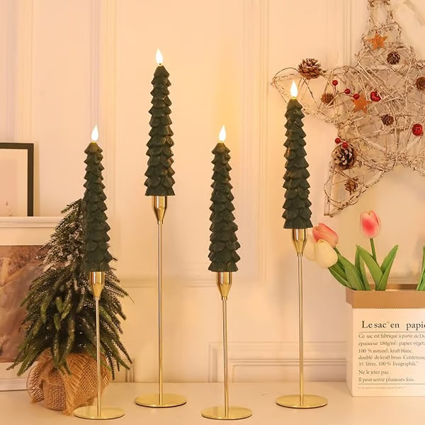Funtery Flameless Taper Candles 🕯