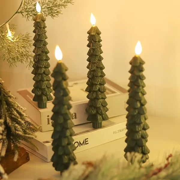 Funtery Flameless Taper Candles 🕯