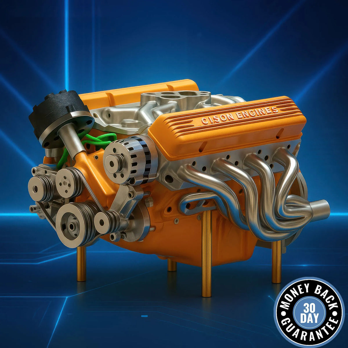 🎉Last Day Promotion 50% OFF + FREESHIPPING🔥 - Gasoline OHV V8 Small-block Engine Model Kits