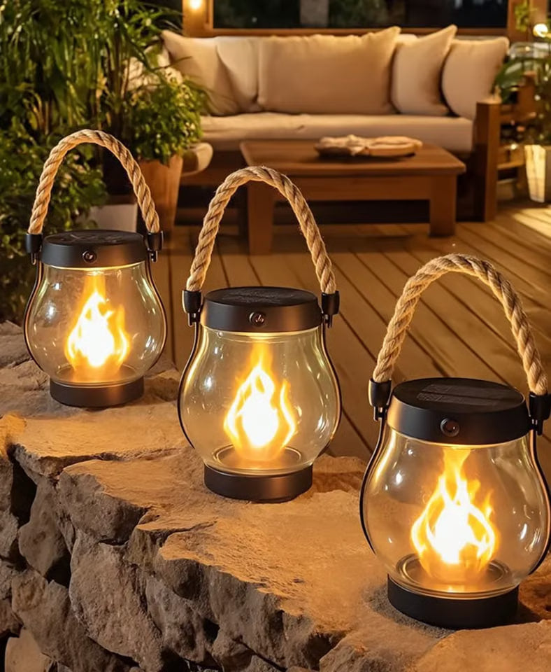 Solar Flame Lantern