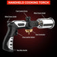 High-temperature torches for outdoor cooking and grilling