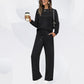 🔥LAST DAY 50% OFF✨Women’s Crew Neck Lounge Set – Soft Cotton Top & Drawstring Pants