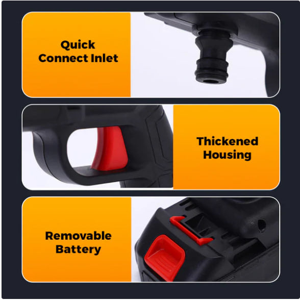 🔥HOT SALE 50% OFF🔥2025 New Cordless Portable Multi-Function High Pressure Water Blasters