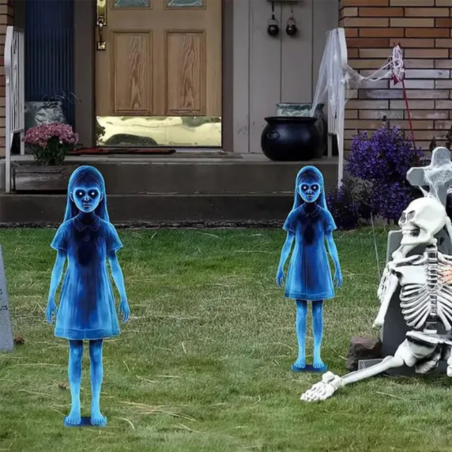 🔥 EARLY HALLOWEEN SALE 49% OFF 🎃 +FREESHIPPING🔥 Ghost Girl Yard Decor 🧍‍♀️